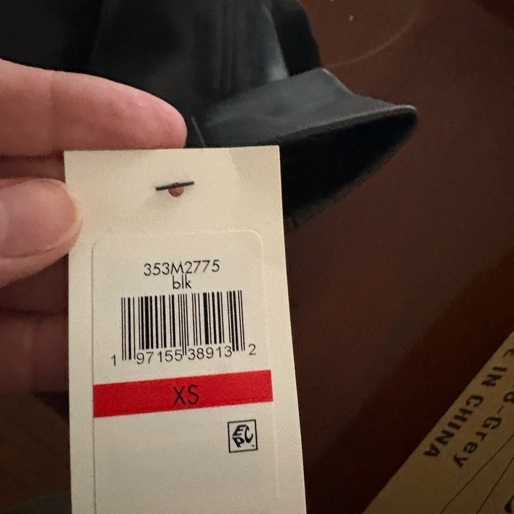 Cole Haan Women's Black Leather Jacket - Picture 6 of 8